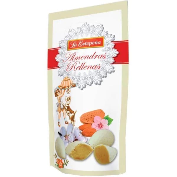 Almendras rellenas LA ESTEPEÑA, bolsa 200 g - 1 ud - Imagen del producto en Findit