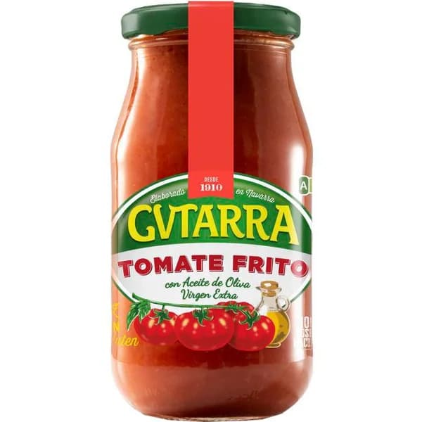 Tomate frito con aceite de oliva GVTARRA, frasco 450 g - 0.45 kg - Imagen del producto en Findit
