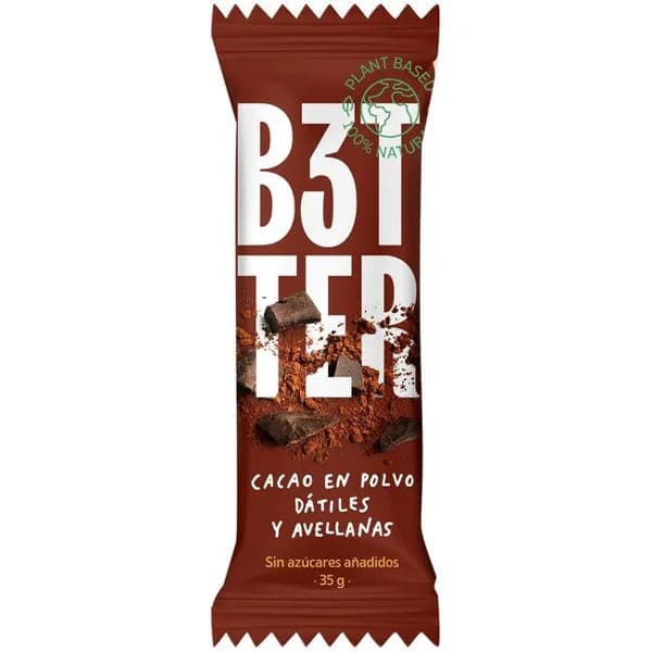 Barritas de cacao B3TTER, 1 ud, 35 g - 1 ud - Imagen del producto en Findit
