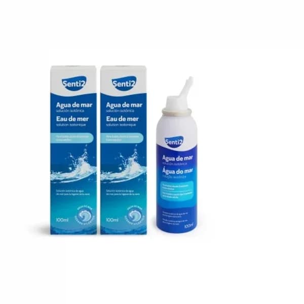 Spray para el cuidado de fosas nasales Agua de Mar Senti2 pack de 2 unidades de 100 ml. - 0.2 l - Imagen del producto en Findit