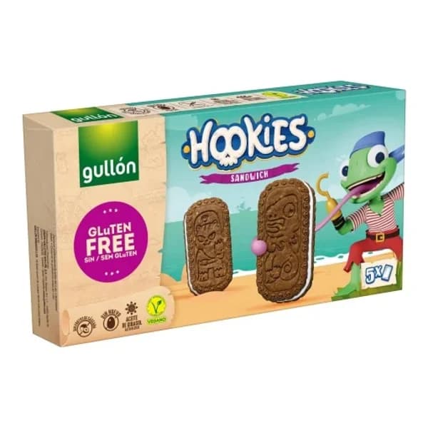 Galletas Sandwich Creme Hookies sin Gluten - 0.23 kg - Imagen del producto en Findit