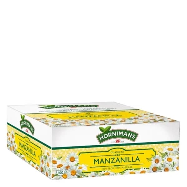 Manzanilla en bolsitas Hornimans 100 ud. - 0.11 kg - Imagen del producto en Findit