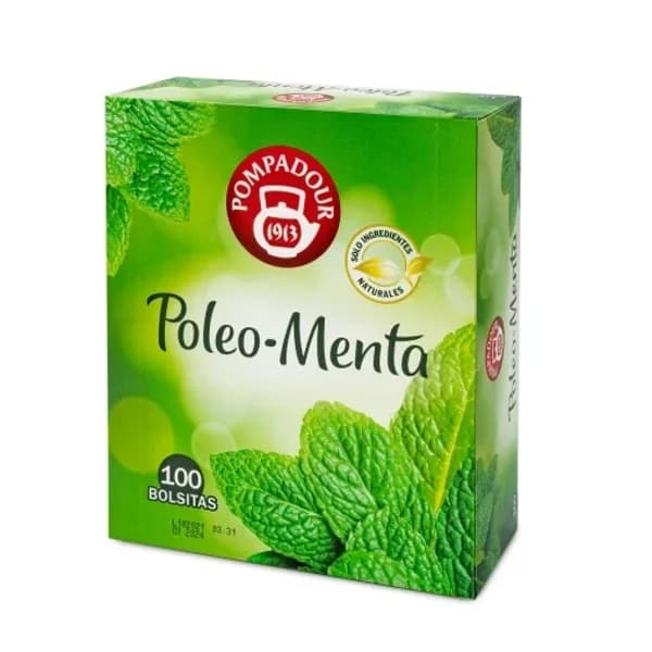 Poleo menta en bolsitas Pompadour 100 ud. - 0.12 kg - Imagen del producto en Findit