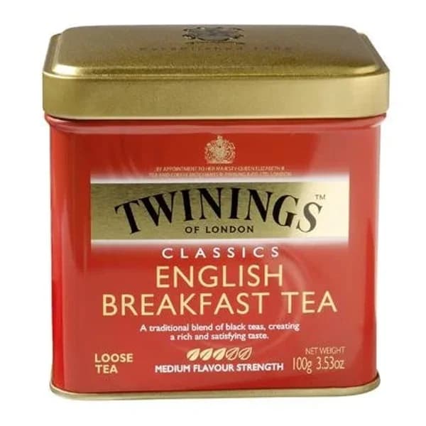 Té English Breakfast Twinings 100 g. - 0.1 kg - Imagen del producto en Findit