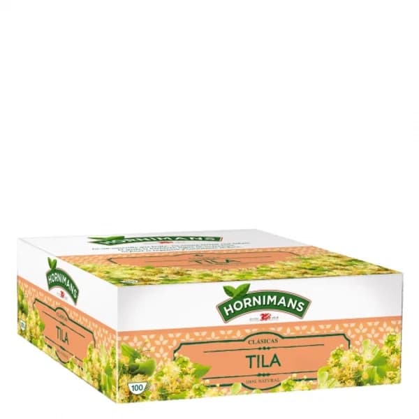 Tila en bolsitas Hornimans 100 ud. - 0.11 kg - Imagen del producto en Findit