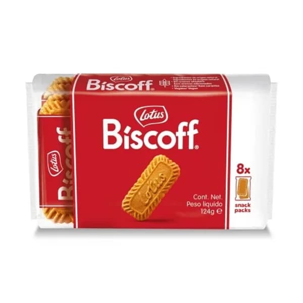 Galletas caramelizadas Lotus Biscoff 124 g. - 0.12 kg - Imagen del producto en Findit