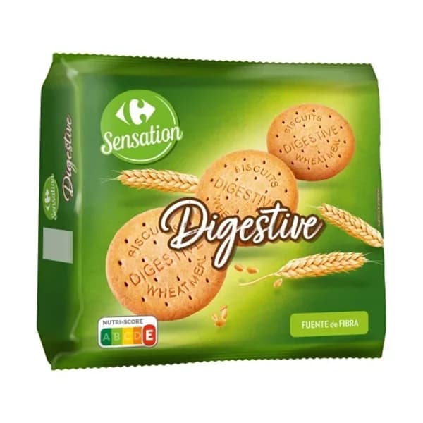Galletas Digestive Carrefour Sensation 800 g. - 0.8 kg - Imagen del producto en Findit