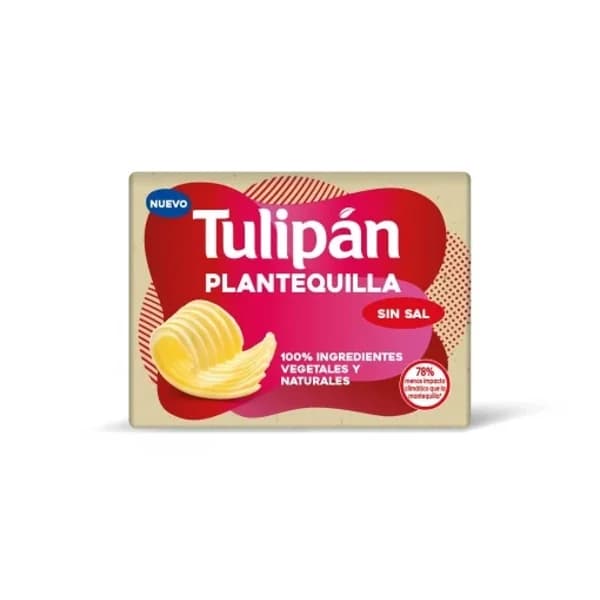 Plantequilla Tulipán sin sal 250 g. - 0.25 kg - Imagen del producto en Findit