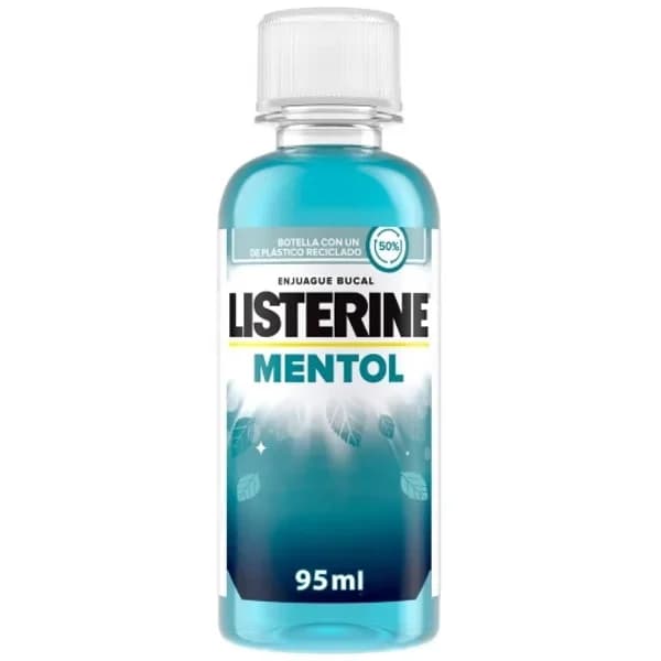 Enjuague bucal mentol Listerine 95 ml. - 0.1 l - Imagen del producto en Findit