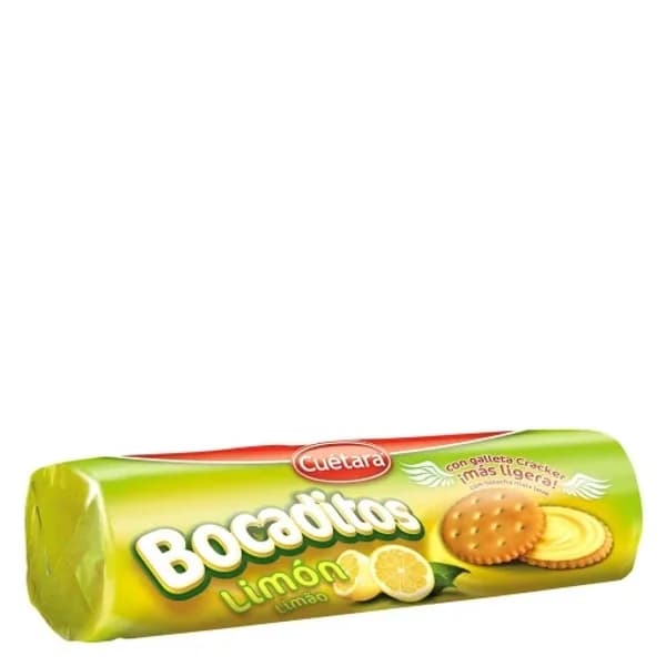Galletas relenas de limón Bocaditos Cuétara 150 g. - 0.15 kg - Imagen del producto en Findit