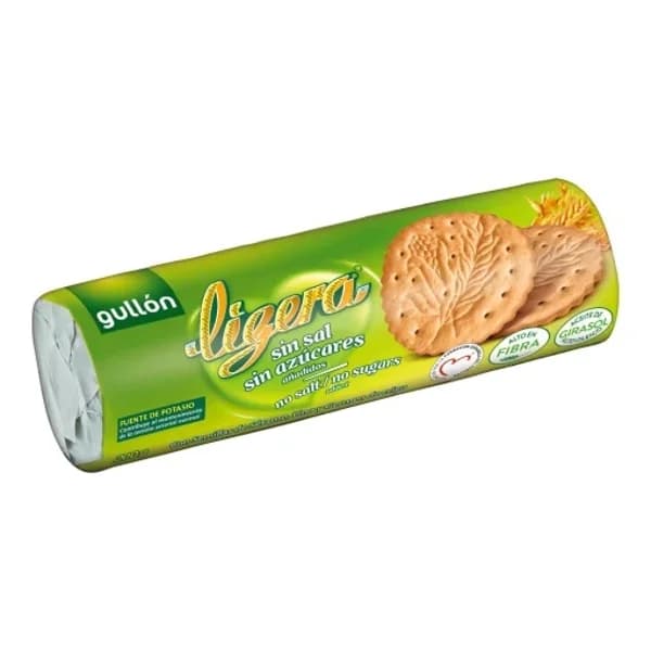 Galletas con semillas de sésamo, lino y germen de trigo Ligera Gullón  sin sal y sin azúcar añadido 200 g. - 0.2 kg - Imagen del producto en Findit