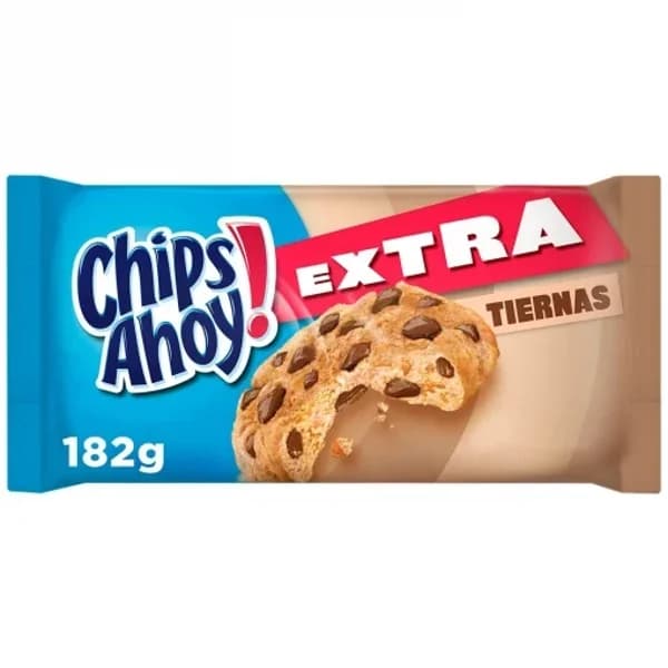 Galletas con pepitas de chocolate extra tiernas Chips Ahoy 182 g. - 0.18 kg - Imagen del producto en Findit