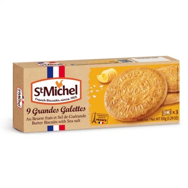 Galletas de mantequilla con sal StMichel 150 g. - 0.15 kg - Imagen del producto en Findit