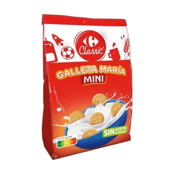 Galletas María mini Carrefour Classic 350 g. - 0.35 kg - Imagen del producto en Findit