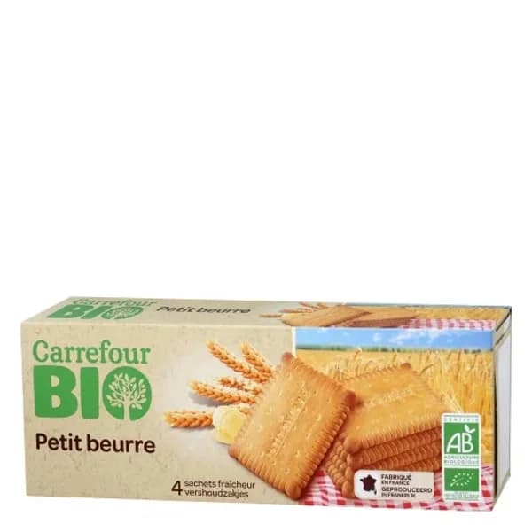 Galletas de mantequilla ecológicas Carrefour Bio 167 g. - 0.17 kg - Imagen del producto en Findit