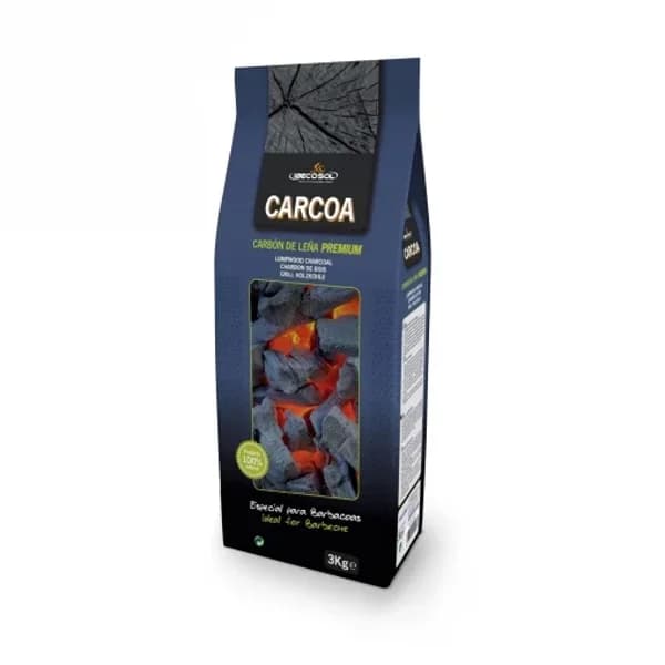 Carbón Vegetal Carcoa 3 Kg - 3 kg - Imagen del producto en Findit