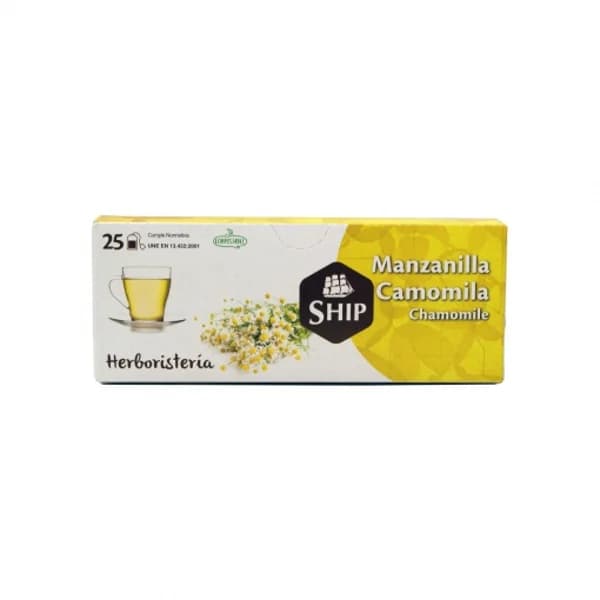 Manzanilla en bolsitas Ship 25 ud. - 0.03 kg - Imagen del producto en Findit
