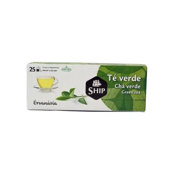 Té verde en bolsitas Ship 25 ud. - 0.17 kg - Imagen del producto en Findit