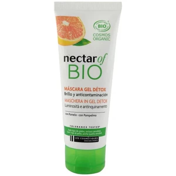 Mascarilla facial en gel détox iluminadora y antipolución ecológica Nectar of Bio Les Cosmétiques 75 ml. - 0 l - Imagen del producto en Findit