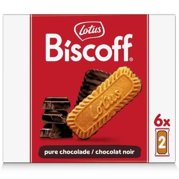 Galleta con chocolate negro Lotus Biscoff 162 gr. - 0.16 kg - Imagen del producto en Findit