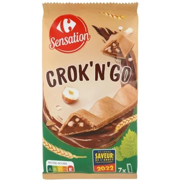 Galletas Grok'n'Go Carrefour 7 ud. - 0.1 kg - Imagen del producto en Findit