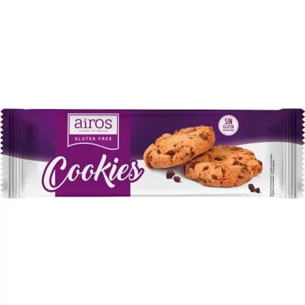 Cookies Airos sin gluten 190 g. - 0.19 kg - Imagen del producto en Findit