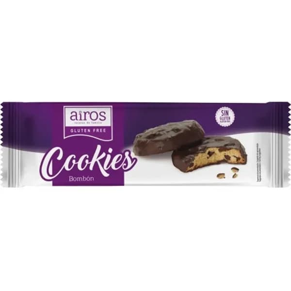 Galletas Cookies bombón Airos sin gluten 230 gr. - 0.23 kg - Imagen del producto en Findit