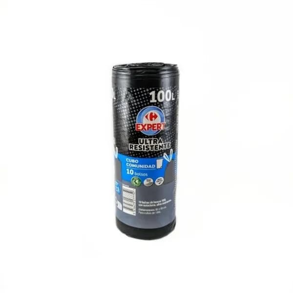 Bolsas de Basura Ultra Resistente CARREFOUR EXPERT 100L 10 ud - 9.97 ud - Imagen del producto en Findit
