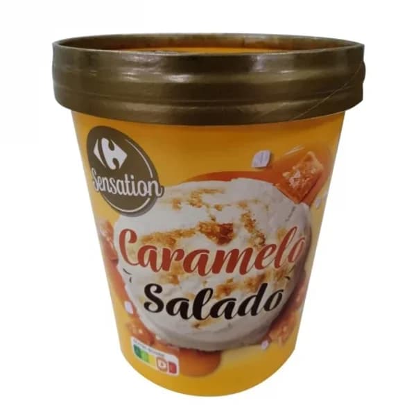 Helado de caramelo Carrefour Sensation 350 g. - 0.35 kg - Imagen del producto en Findit