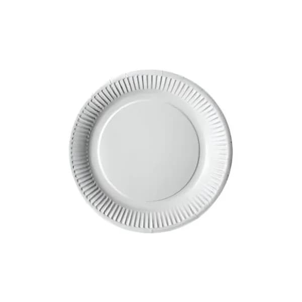 Set 100 Platos Desechables de Cartón 23 cm SIMPL - 99.8 ud - Imagen del producto en Findit