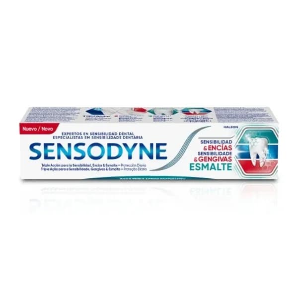 Dentífrico esmalte sensibilidad y encías Sensodyne 75 ml. - 1 ud - Imagen del producto en Findit