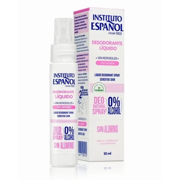 Desodorante liquido en spray piel sensible Instituto Español 50 ml. - 0.05 l - Imagen del producto en Findit