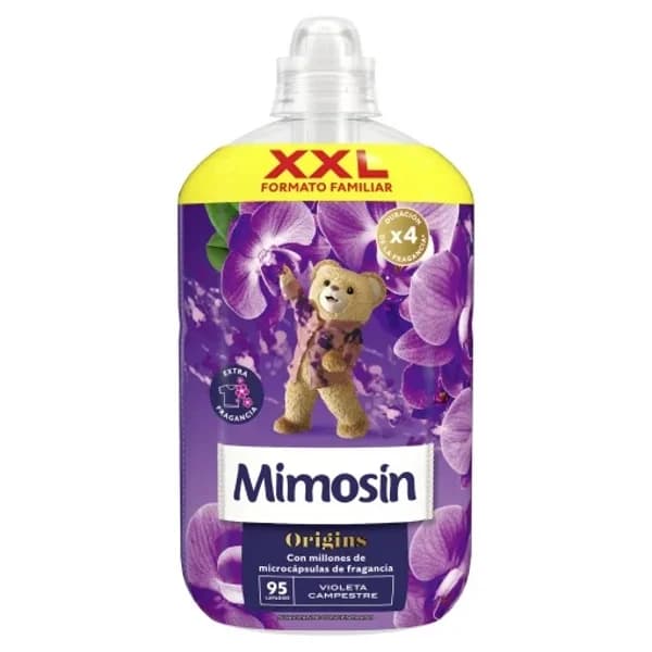 Suavizante concentrado violeta campestre Origins Mimosín 95 lavados. - 1 ud - Imagen del producto en Findit