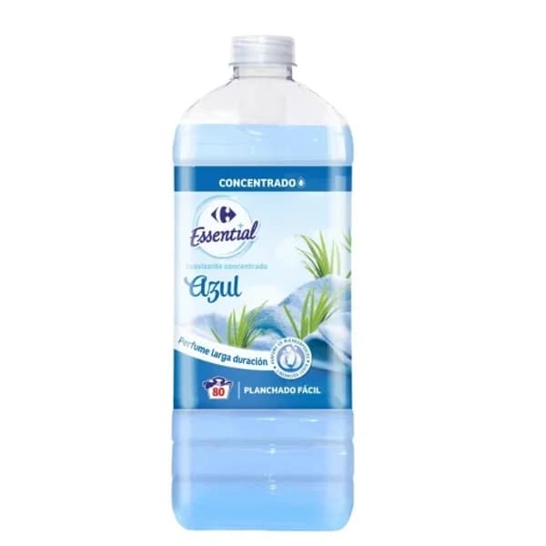 Suavizante concentrado azul Essential Carrefour 80 lavados. - 87.5 ud - Imagen del producto en Findit