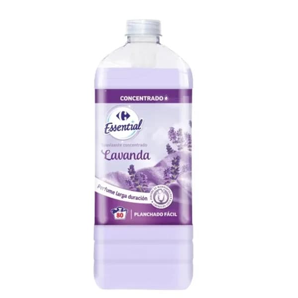 Suavizante concentrado lavanda Essential Carrefour 80 lavados. - 87.5 ud - Imagen del producto en Findit