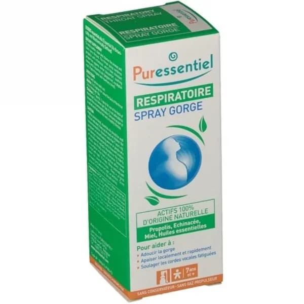 Spray respiratorio para la garganta RespOk Puressentiel 15 ml. - 1 ud - Imagen del producto en Findit