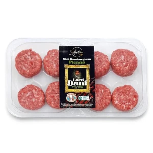 Hamburguesas mini de picaña angus Lord Dani 280 g - 0.28 kg - Imagen del producto en Findit