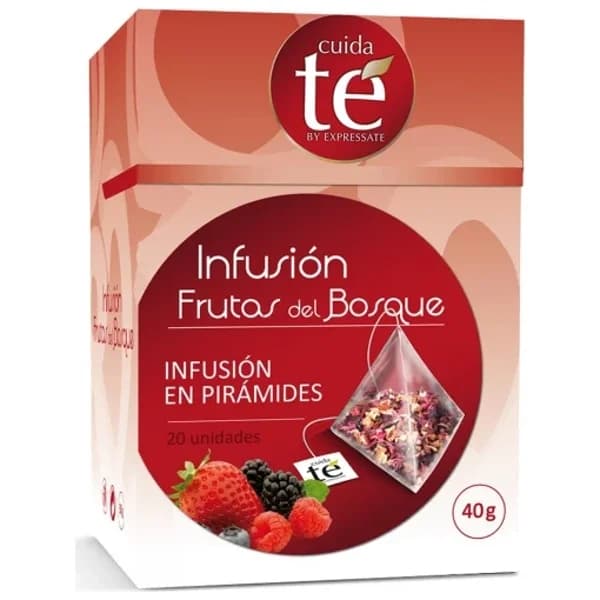 Infusión de frutas del bosque en pirámides Cuida Té 20 ud. - 0.04 kg - Imagen del producto en Findit