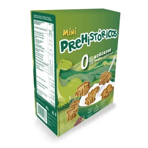 Galletas  sin azúcar añadido Mini Prehistóricos 400 g. - 0.4 kg - Imagen del producto en Findit