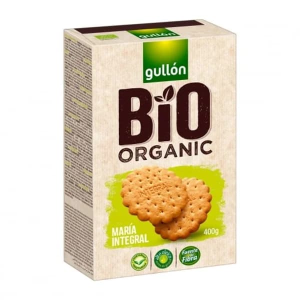Galletas maría integral ecológica Gullón Bio 400 g. - 0.4 kg - Imagen del producto en Findit