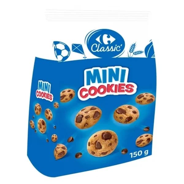 Mini cookies Carrefour 150 g. - 0.15 kg - Imagen del producto en Findit
