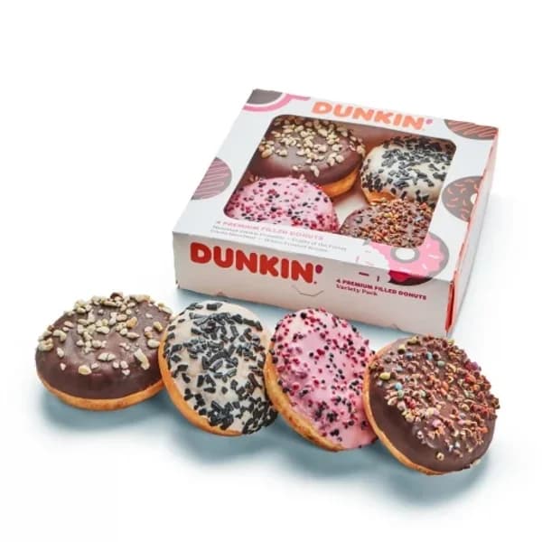 Dunkin Pack de 4 Berlinas - 0.32 kg - Imagen del producto en Findit