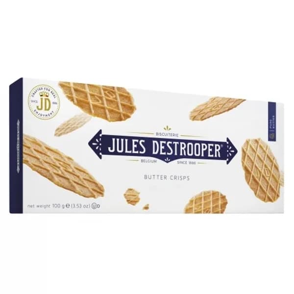 Galletas de mantequillas Jules Destrooper 100 g. - 0.1 kg - Imagen del producto en Findit