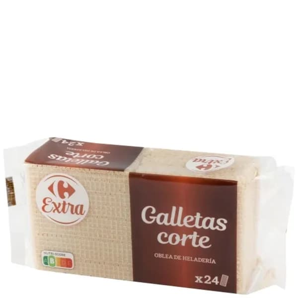 Obleas para helado Extra Carrefour 52 g. - 1 ud - Imagen del producto en Findit