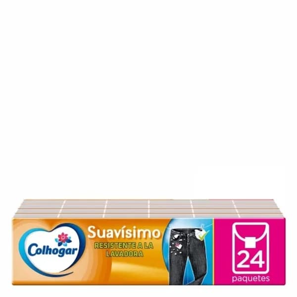 Pañuelos compact resistente a la lavadora Colhogar 24 ud. - 24.17 ud - Imagen del producto en Findit
