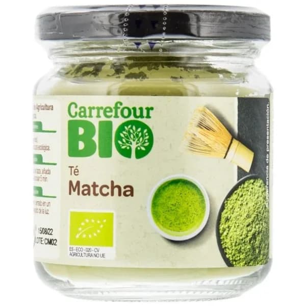 Té matcha ecológico Carrefour Bio 55 g. - 0.06 kg - Imagen del producto en Findit