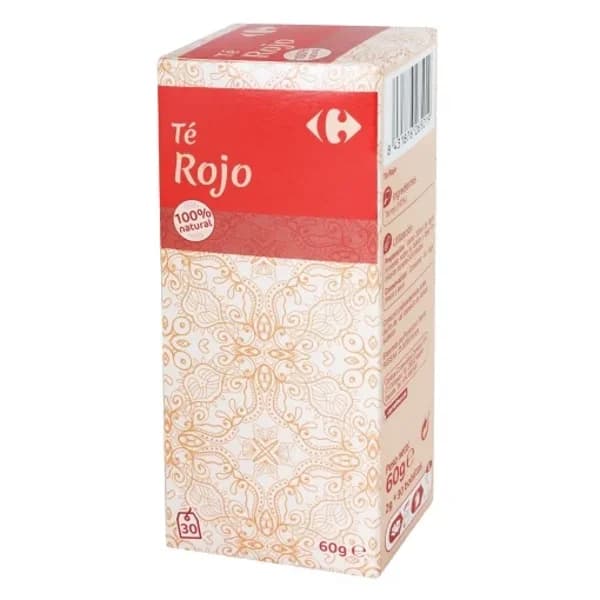 Té rojo en bolsitas Carrefour 30 ud. - 0.06 kg - Imagen del producto en Findit