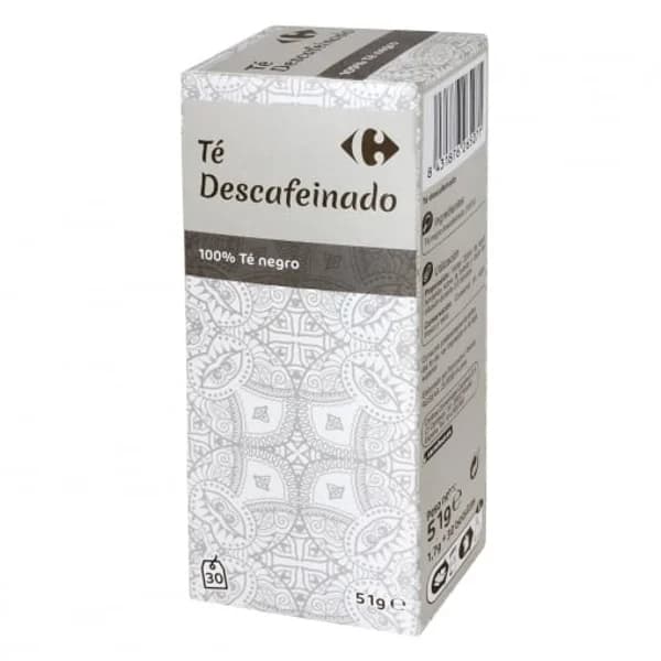Té negro descafeinado en bolsitas Carrefour 30 ud. - 0.05 kg - Imagen del producto en Findit