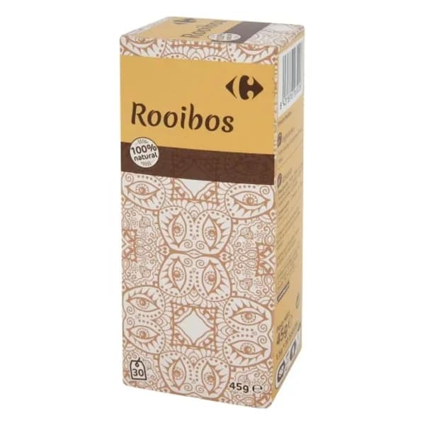 Infusión Rooibos en bolsitas Carrefour 30 ud. - 0.05 kg - Imagen del producto en Findit