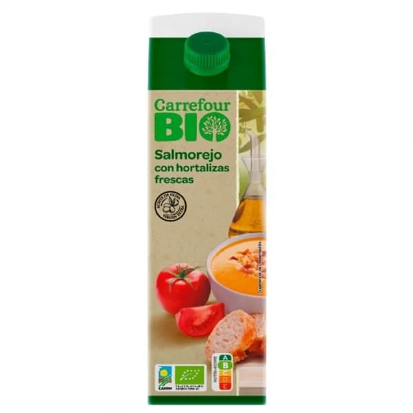 Salmorejo ecológico Carrefour Bio 1 l. - 1 l - Imagen del producto en Findit